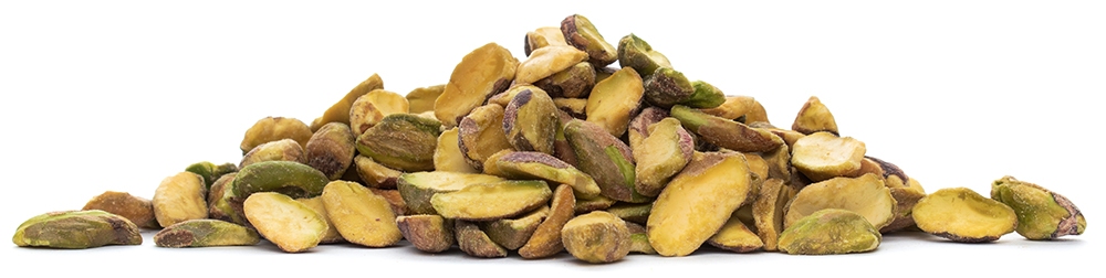 Pistácie natural loupané půlky - z boku